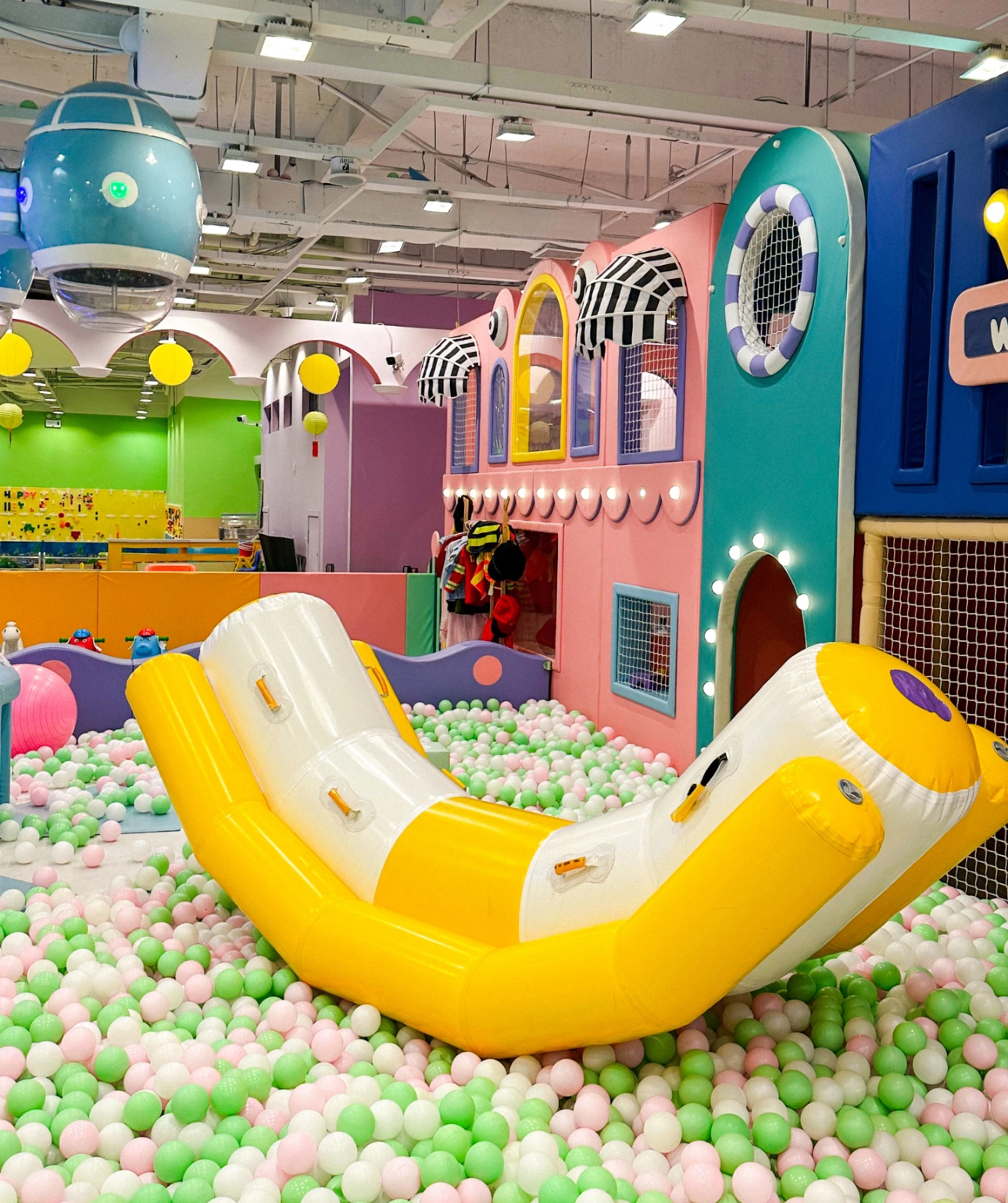 充气游戏水上跷跷板出租出售 