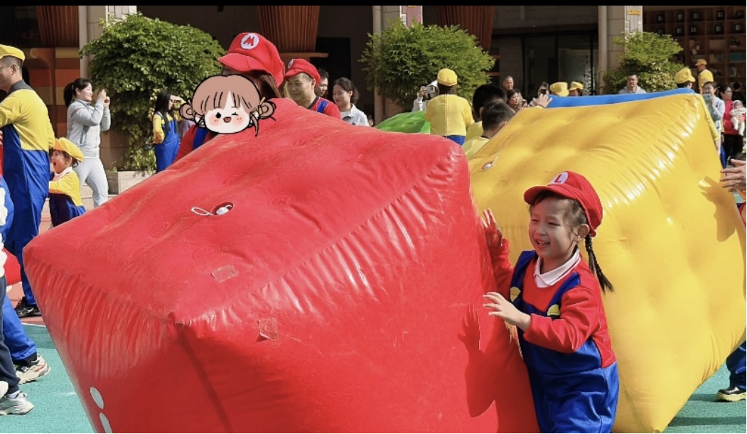 充气趣味运动会道具超级玛丽出租出售