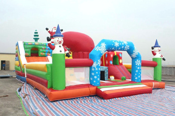 圣诞充气娱乐城
