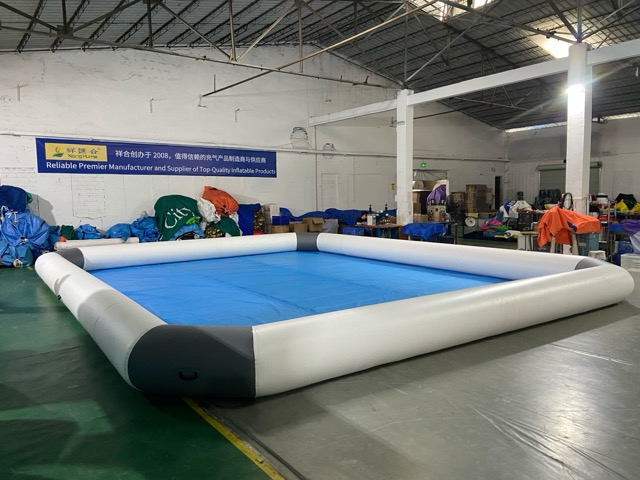 充气波波池