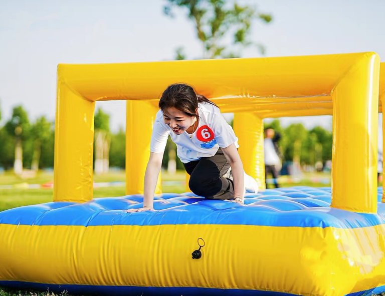 充气游戏障碍匍匐前进出租出售
