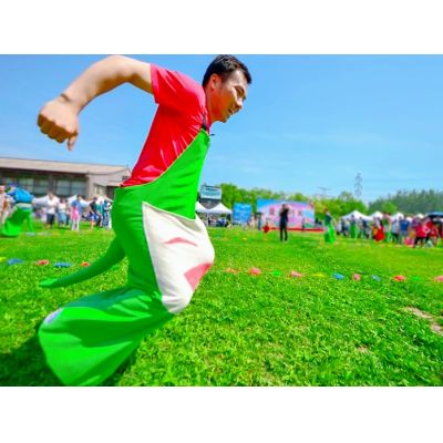 充气趣味运动会游戏袋鼠跳跳乐出租出售