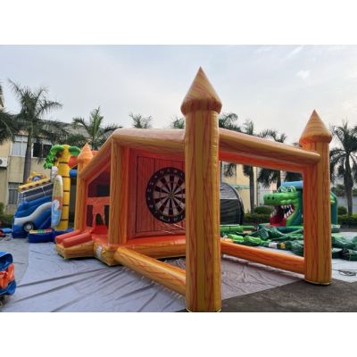 充气跳床射击组合出售